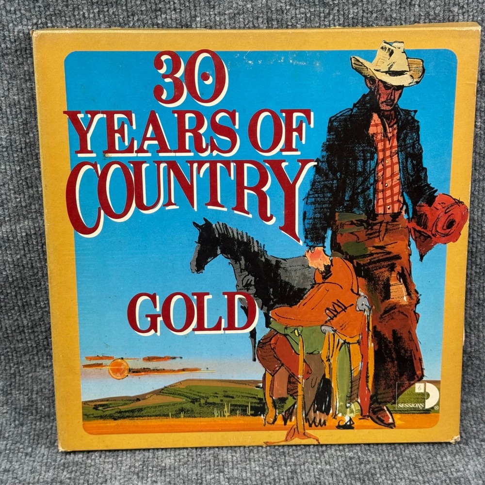 30 Years of Country Gold 6 Vinyl LP Box Set Sessions Warner Special OP 6503 1984